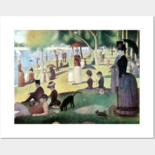 A Sunday Afternoon by Georges Seurat Posters and Art